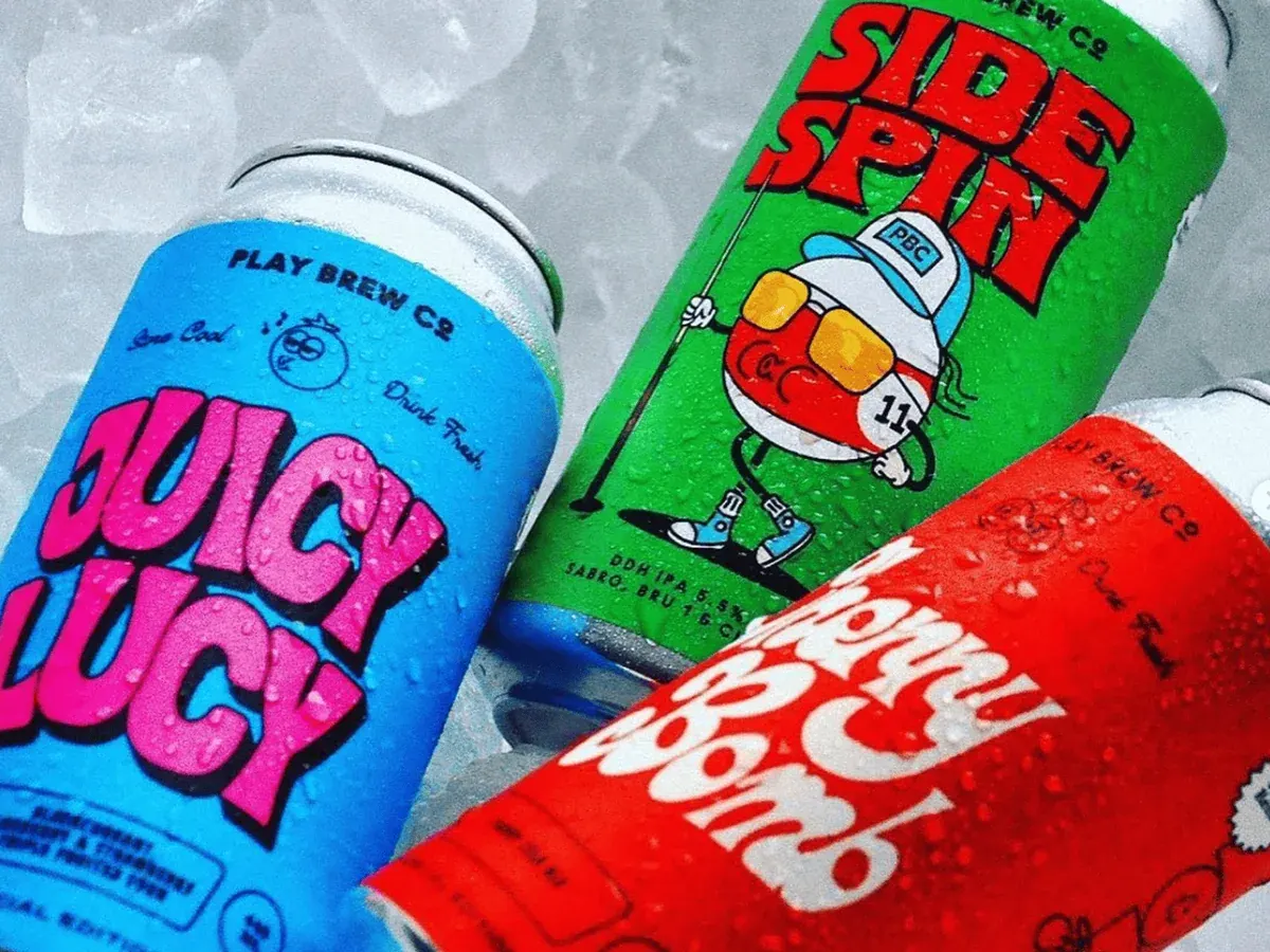 Food & Drink label example — printed by Lemur Labels